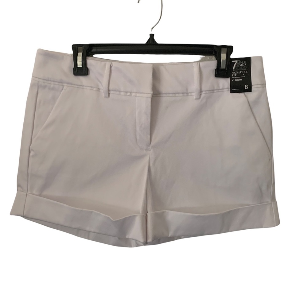 7th Avenue Design Studio New York & Company White New Short
